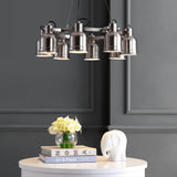 Sydnee 8-Light Wagon Wheel Chandelier