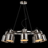 Sydnee 8-Light Wagon Wheel Chandelier