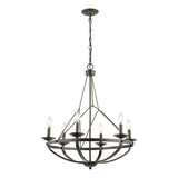 Yavette 6-Light Dimmable Chandelier
