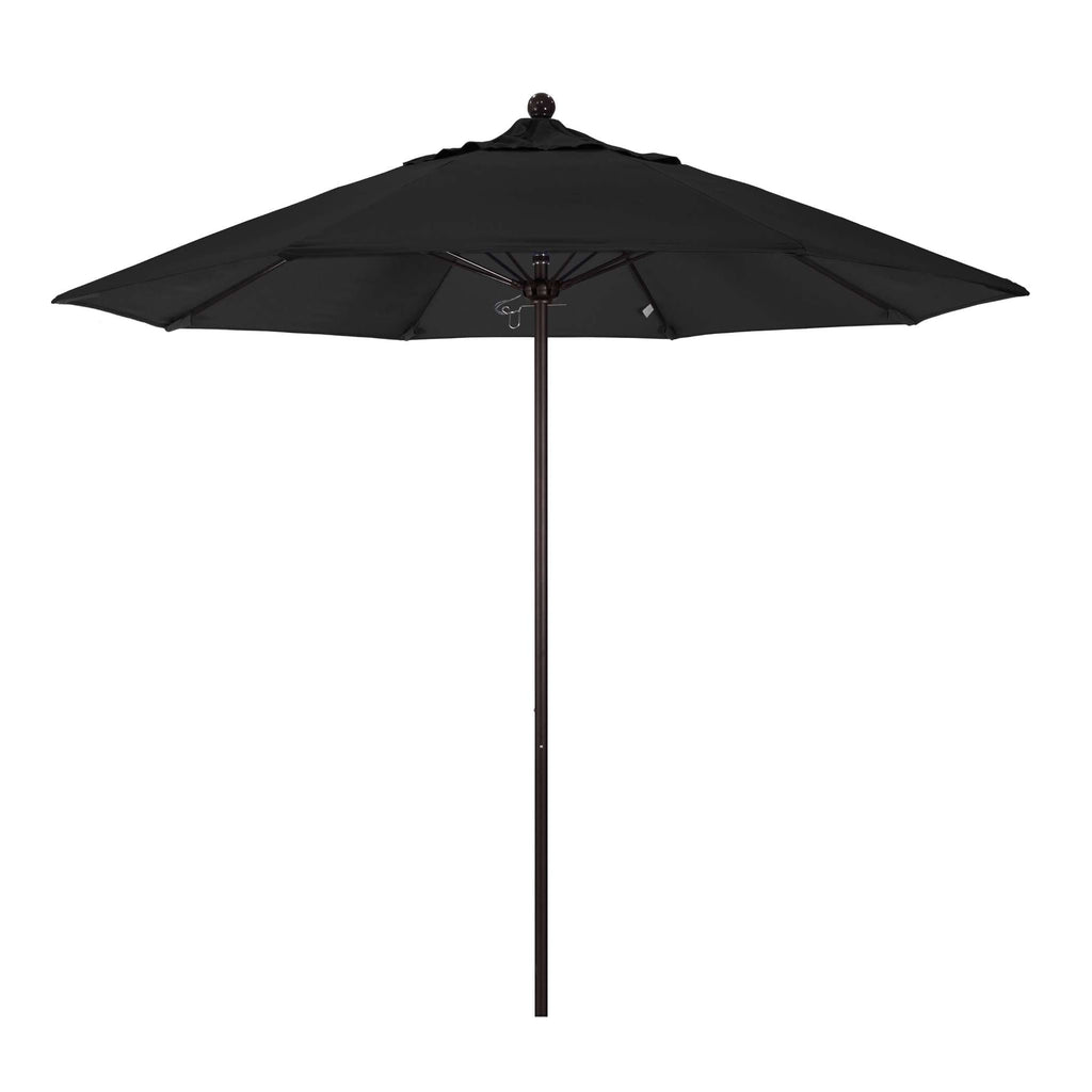 9' Patio Umbrella Pole, Canopy