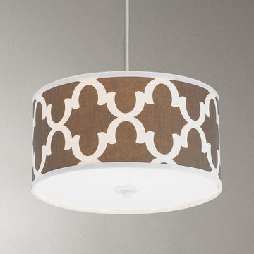 Arabesque Trellis Shade Pendant Light - F100-550
