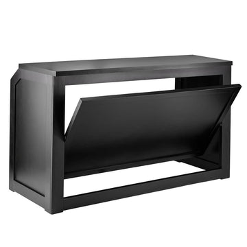 6' Portable Folding Bar with HPL Reversible Front, Flush Top & Shelf