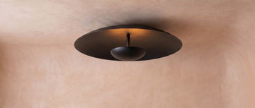 Inspired Cosmic Style 18" Flushmount Bronze - Main Product View