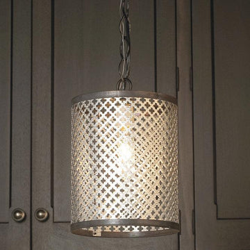 Cylinder Radiator Screen Pendant - F100-396