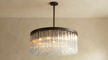 Inspired Cielo Style 48 Inch Round Chandelier Bronze Finish - Main Product View
