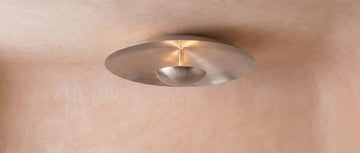 Inspired Cosmic Style 18" Flushmount Satin Nickel - Main Product View