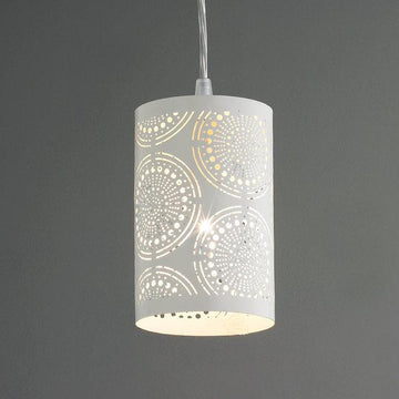 Metal Lace Pendant Light - F100-378