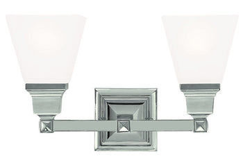 Livex Mission 2 Light Polished Nickel Bath Light - C185-1032-35