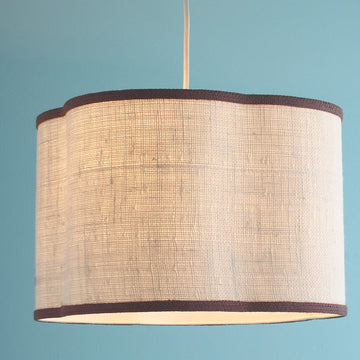 16 Inch Quatrefoil Shade Pendant - F100-443