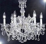 Maria Theresa Chandelier Crystal Lighting Chandeliers H 20" W 22" - A83-Silver/7002/6