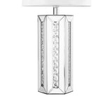 ZC121-ML9308 - Regency Decor: Sparkle Collection 1-Light Silver Finish Table Lamp