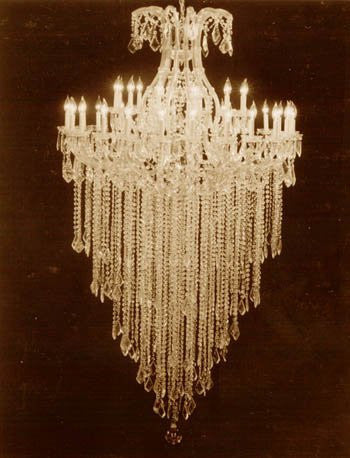 Large Foyer / Entryway Maria Theresa Chandelier Crystals Empress Crystal (Tm) Lighting H72" X W46" - A500-Silver/22Mt/24+1