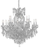 Set of 2-1 Chandelier Crystal Lighting Empress Crystal (TM) H38" W37" and 1 Large Foyer/Entryway Maria Theresa Empress Crystal (tm) Chandeliers Lighting! H 60" W 52" - CS/1/21510/15+1 + CS/B12/2756/36+1 A500-