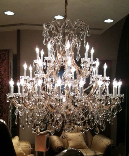 Maria Theresa Chandelier Crystal Chandeliers Lighting 52X52 - A83-918/36 Gtc