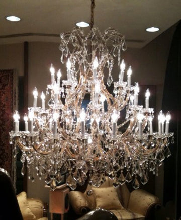 Maria Theresa Chandelier Crystal Chandeliers Lighting 52X52 - A83-918/36 Gtc