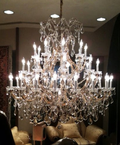 Maria Theresa Chandelier Crystal Chandeliers Lighting 52X52 - A83-918/36 Gtc