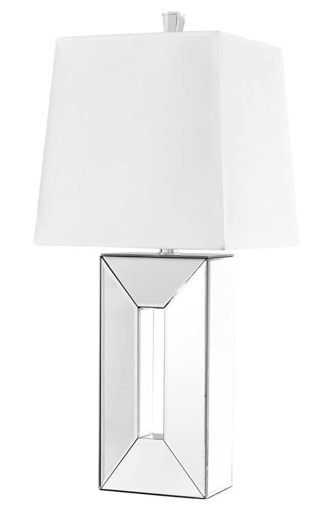 ZC121-ML9302 - Regency Decor: Sparkle Collection 1-Light Silver Finish Table Lamp
