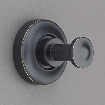 Nouveaux Collection Bronze 2" Towel Hook/Robe Hook - Good for Kitchen, Bathroom, Bedroom, Or Closet Hardware