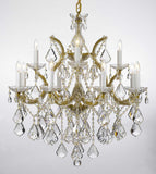 Chandelier Lighting Crystal Chandeliers H30"X W28" - A500-Gold/B7/21532/12+1
