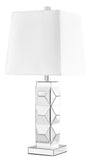 ZC121-ML9303 - Regency Decor: Sparkle Collection 1-Light Silver Finish Table Lamp