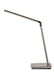 ZC121-LEDDS001 - Regency Decor: Illumen Collection 1-Light metallic grey Finish LED Desk Lamp