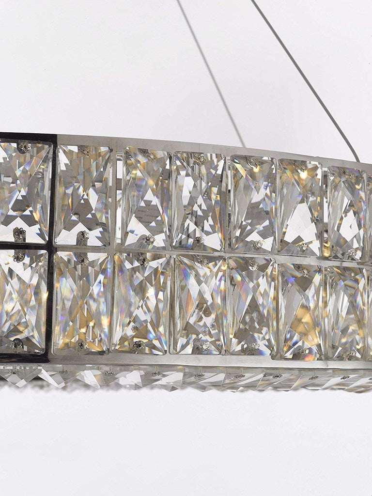 Inspired Spiridon Style Ring Chandelier - Modern Contemporary Pendant Lighting 40" Wide
