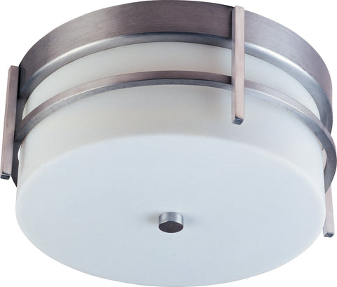 Luna 2-Light Outdoor Ceiling Mount Brushed Metal - C157-85217WTBM