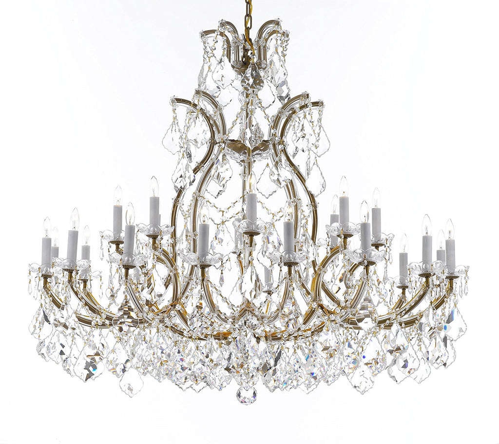 Crystal Chandelier Lighting Chandeliers H41" X W46" Great for the Foyer, Entry Way, Living Room, Family Room and More - A500-B62/52/2MT/24+1