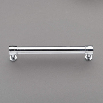 Nouveaux Collection 6" Pull Handle Hardware Polished Chrome Finish Pulls Great for Kitchen or Bathroom Cabinets, Drawers, Dressers, and More! - P100-12/4551