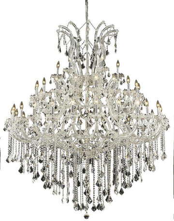 ZC121-2800G60C/EC By Regency Lighting - Maria Theresa Collection Chrome Finish 49 Lights Foyer/Hallway
