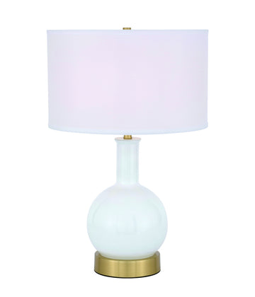 ZC121-TL3041BR - Regency Decor: Cory 1 light Brass Table Lamp