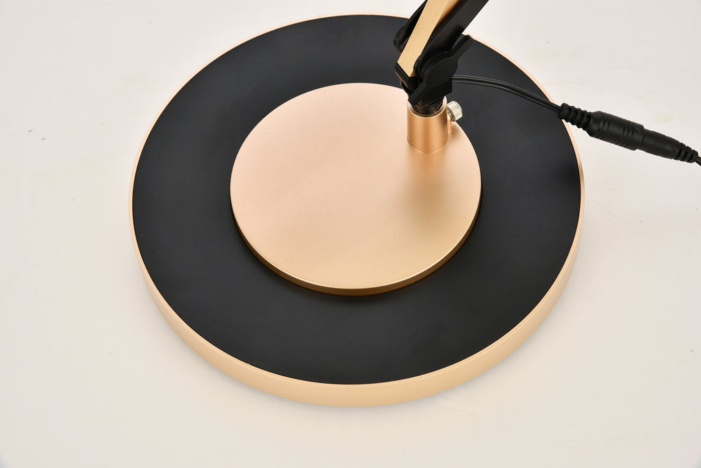 ZC121-LEDDS006 - Regency Decor: Illumen Collection 1-Light champagne gold Finish LED Desk Lamp