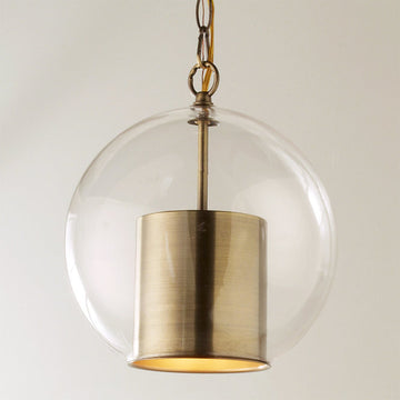 Cap And Globe Pendant 1 - F100-219