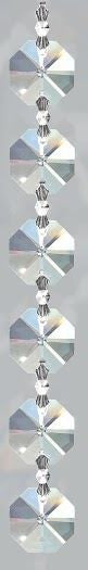 10 Yards of High Grade Crystal Garland for Chandelier Chandeliers Prisms Swag Bead Chains - NEW! CC-RC1050-14-CL-C