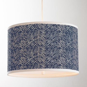 Chevron Zebra Pendant Light - F100-326