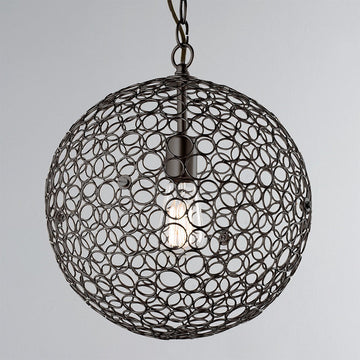 Circles Sphere Pendant Light Medium - F100-250
