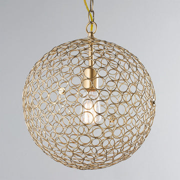 Circles Sphere Pendant Light Small - F100-239