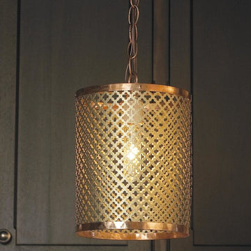 Cylinder Radiator Screen Pendant - F100-397