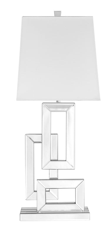 ZC121-ML9301 - Regency Decor: Sparkle Collection 1-Light Silver Finish Table Lamp