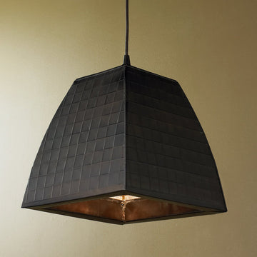 Metal Box Shade Pendant - F100-578