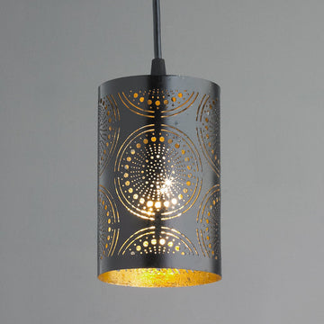 Metal Lace Pendant Light - F100-377