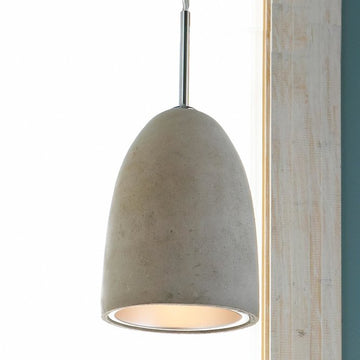 Mini Concrete Dome Pendant Light - F100-356