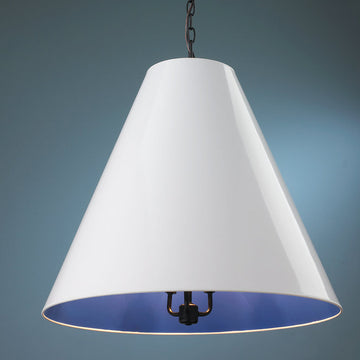 Oversized Cone Paper Shade Pendant - F100-215