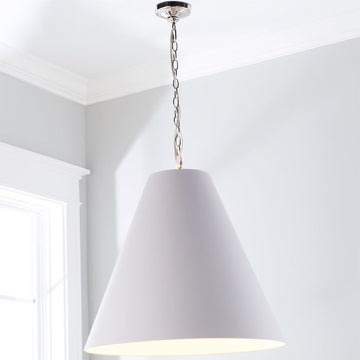 Oversized Cone Paper Shade Pendant - F100-211