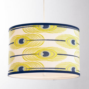 Peacock Feathers Pendant Light - F100-516