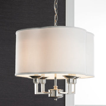 Quatrefoil Shade Mini Chandelier - F100-260