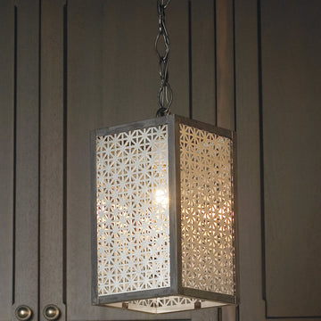Rectangle Radiator Screen Pendant - F100-414