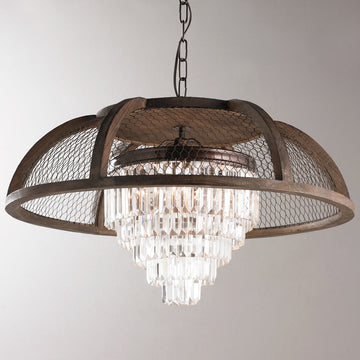 Rustic Elegance Chandelier 3 Light - F100-447
