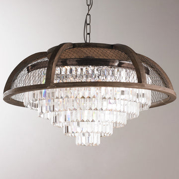 Rustic Elegance Chandelier 6 Light - F100-409