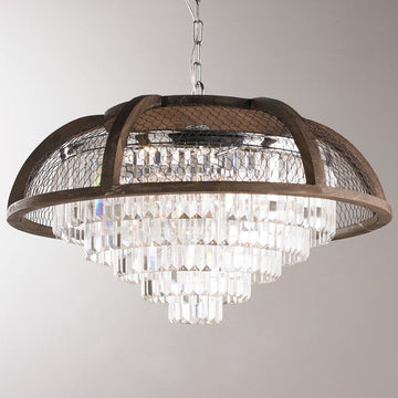Rustic Elegance Chandelier 6 Light - F100-410